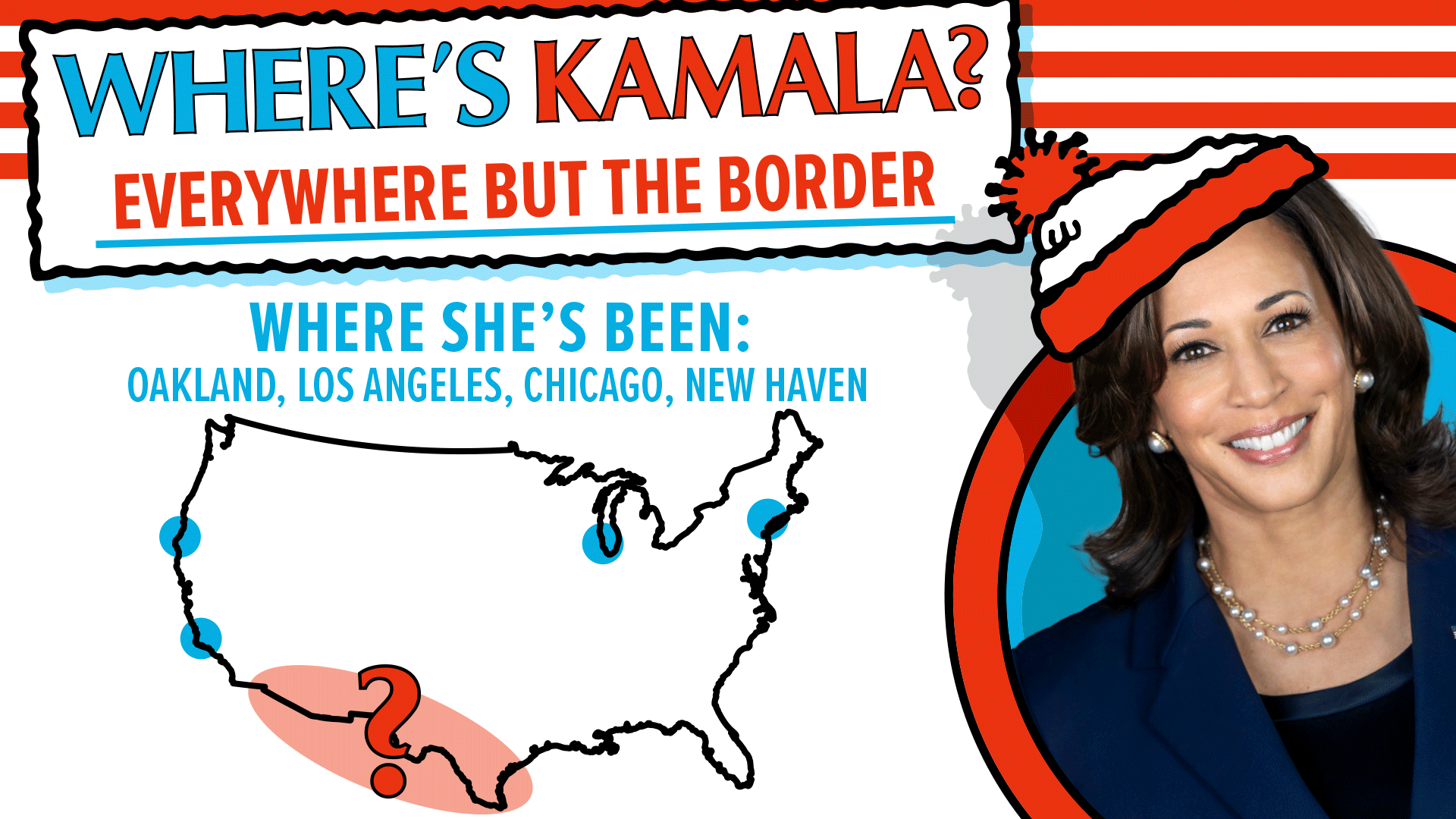 Where’s Kamala? 👀